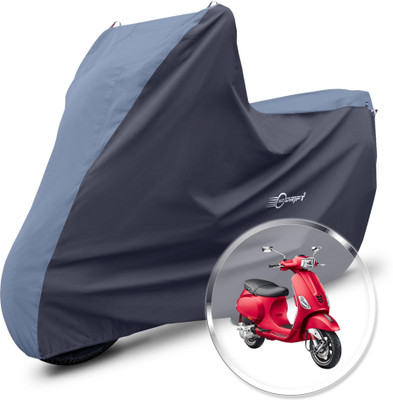 Neodrift Two Wheeler Cover for Vespa(Vespa SXL 150, Blue, Black)