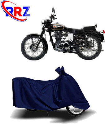 RRZ Two Wheeler Cover for Royal Enfield(Bullet 350, Blue)