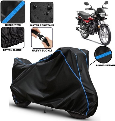 BOTAUTO Two Wheeler Cover for Honda(CD 110 Dream, Black)