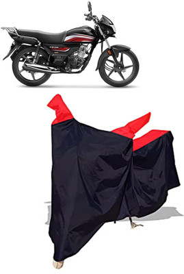 Amexride Two Wheeler Cover for Hero(CD 110 Dream, Black)