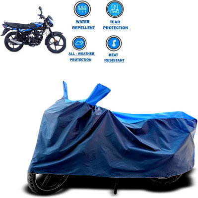 CODOKI Waterproof Two Wheeler Cover for Bajaj(CT 100, Blue)