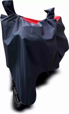 HMS Two Wheeler Cover for Hero(Passion Plus, Red, Blue)