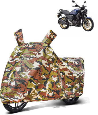 FABTEC Waterproof Two Wheeler Cover for Yamaha(FZ-X, Multicolor)