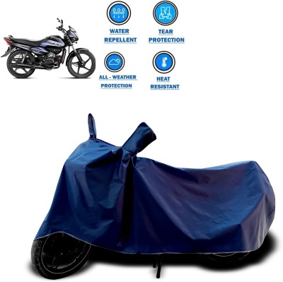 GOSHIV-car and bike accessories Waterproof Two Wheeler Cover for Hero(Splendor NXG, Blue)