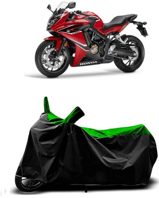 OliverX Waterproof Two Wheeler Cover for Honda(CBR 650F, Green)