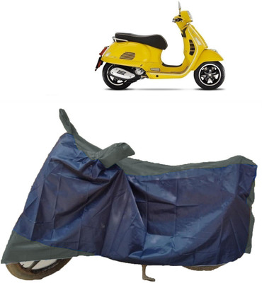 Autoprime Two Wheeler Cover for Vespa(GTS Super 125 BS6, Multicolor)