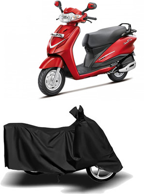 starmick Waterproof Two Wheeler Cover for Hero(Moto Corp Duet, Black)