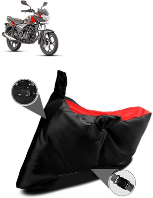 AutoGalaxy Waterproof Two Wheeler Cover for Bajaj(Discover 110, Red)