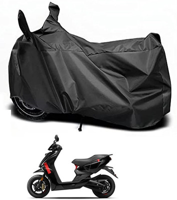 Auto Hub Waterproof Two Wheeler Cover for Ather(450 X, Black)