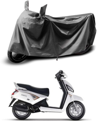 Gali Bazar Waterproof Two Wheeler Cover for Mahindra(Grey)