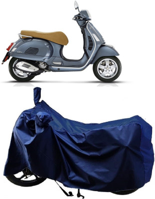 MMSSTAR Waterproof Two Wheeler Cover for Vespa(GTS 300, Blue)