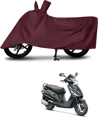 aosis Two Wheeler Cover for Hero(Maestro Edge, Maroon)