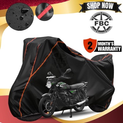 AUTOCAD Waterproof Two Wheeler Cover for Bajaj(CT 100, Black, Red)