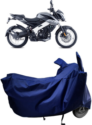 Amexride Two Wheeler Cover for Bajaj(Pulsar 200NS FI BS6, Blue)