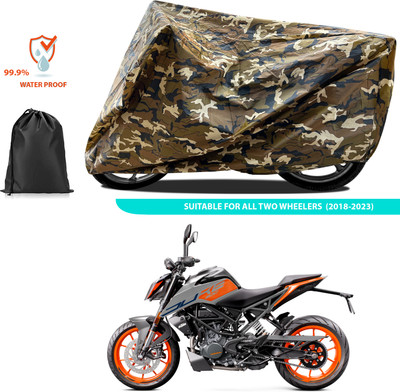 CODOKI Two Wheeler Cover for KTM(200 Duke BS6, Yellow)