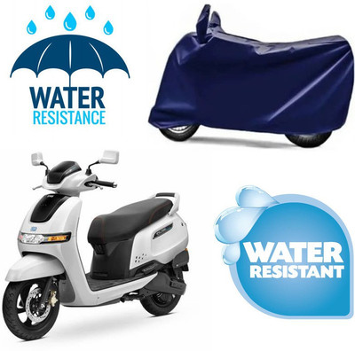 AUTOCAD Waterproof Two Wheeler Cover for TVS(iQube, Blue)