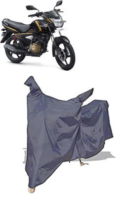 Amexride Two Wheeler Cover for TVS(Victor Premium BS6, Grey)