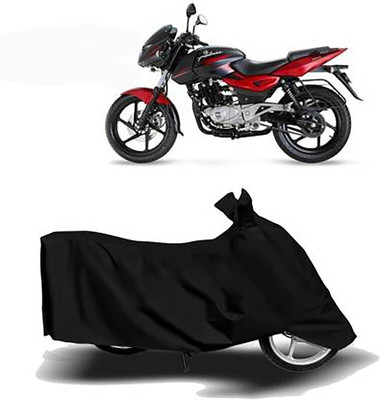 MMSSTAR Waterproof Two Wheeler Cover for Bajaj(Pulsar 180 DTS-i, Black)