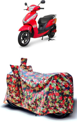 Autofly Waterproof Two Wheeler Cover for Ampere(Magnus Pro, Multicolor)