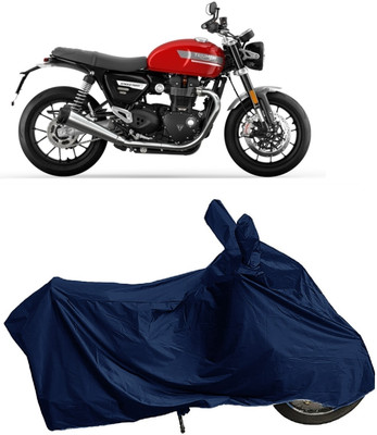 DIGGU Two Wheeler Cover for Triumph(Speed Twin, Blue)