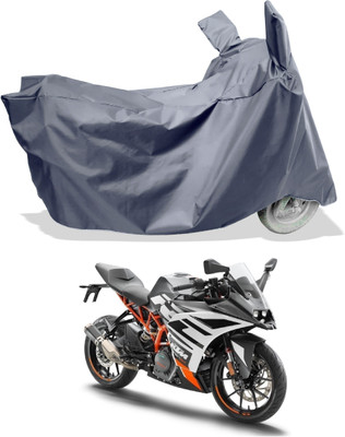 Amexride Two Wheeler Cover for KTM(RC 390 BS6, Grey)