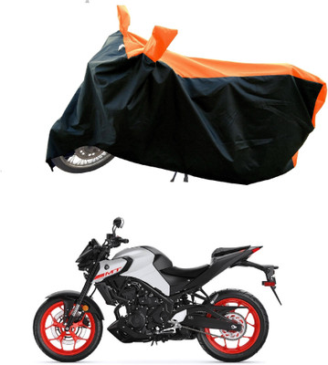 DeepShakshi AUTOMOTIVE Waterproof Two Wheeler Cover for Yamaha(MT 03 BS6, Orange)