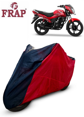Frap Two Wheeler Cover for TVS(Victor, Red, Black)