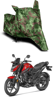 Mdstar Waterproof Two Wheeler Cover for Honda(X-Blade, Multicolor)