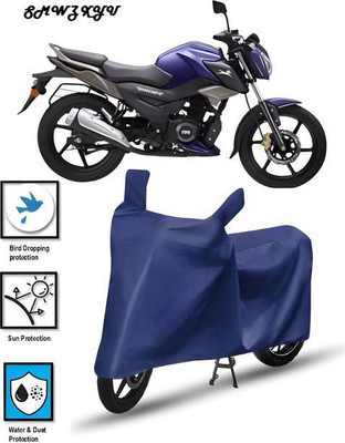 RAAMKM Waterproof Two Wheeler Cover for TVS(Raider, Blue)