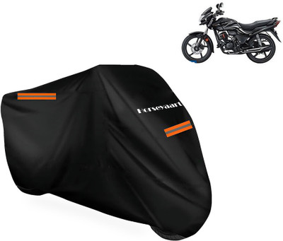 Horseyaart Waterproof Two Wheeler Cover for Hero(Passion Pro TR, Black)