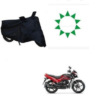 DeepShakshi AUTOMOTIVE Waterproof Two Wheeler Cover for Honda(Passion Xpro, Black)