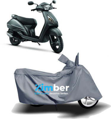 APNEK Two Wheeler Cover for TVS(Jupiter, Grey)