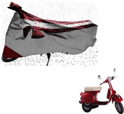 MISSION COLLECTION Waterproof Two Wheeler Cover for LML(Star Euro, Silver)