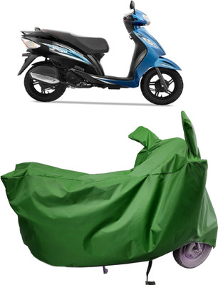 Amexride Two Wheeler Cover for TVS(Wego BS6, Maroon)