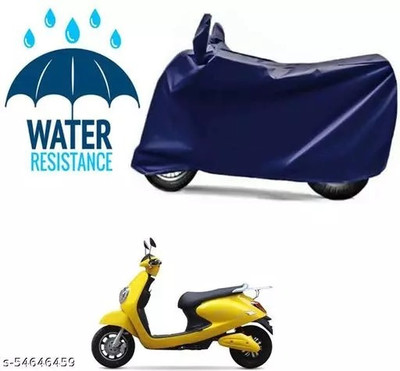 gurukul mart Waterproof Two Wheeler Cover for Honda(Electric, Blue)