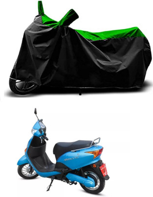 VESMEI Two Wheeler Cover for Hero(Electric Optima HS500 ER, Green)