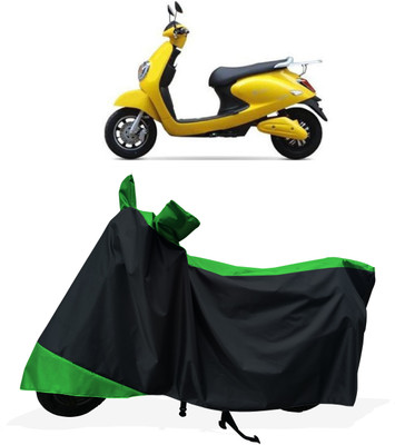Tricway Two Wheeler Cover for Techo Electra(Emerge BS6, Multicolor)