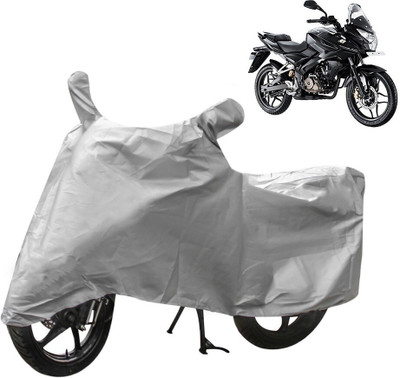 HMS Two Wheeler Cover for Bajaj(Pulsar AS 150, Silver)