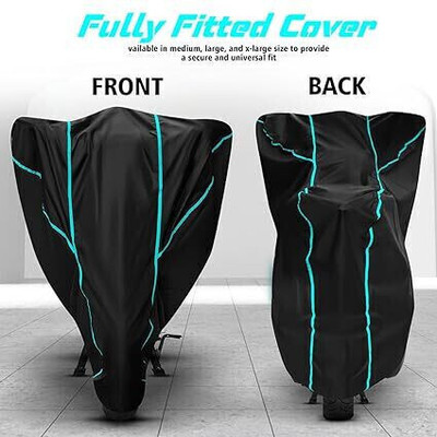 pocket bazar Waterproof Two Wheeler Cover for Suzuki(Avenis 125, Black)