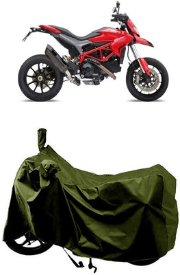 SUGASHRI Waterproof Two Wheeler Cover for Ducati(Hypermotard 939, Green)
