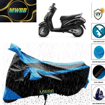MWBB Waterproof Two Wheeler Cover for LML(650GT BS6, Multicolor)