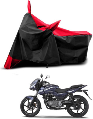 KEDIT Two Wheeler Cover for Bajaj(Pulsar 150 BS6, Red, Black)