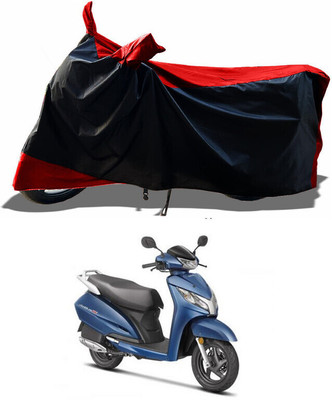 DeepShakshi AUTOMOTIVE Waterproof Two Wheeler Cover for Honda(Activa 125, Red)