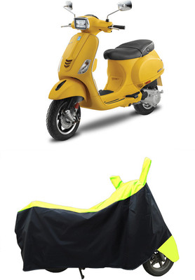 Coxtor Waterproof Two Wheeler Cover for Piaggio(Vespa SXL 150, Yellow)