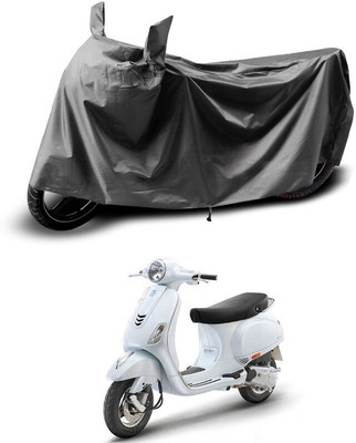 Gali Bazar Waterproof Two Wheeler Cover for Vespa(Vespa LX 125, Grey)
