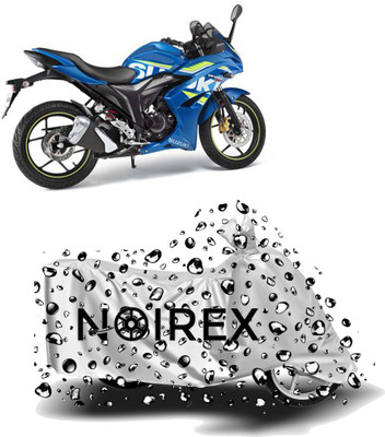 NOIREX Two Wheeler Cover for Suzuki(Gixxer SF, Silver)