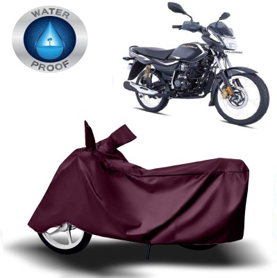 Autoinnovation Two Wheeler Cover for Bajaj(Platina 110, Maroon)