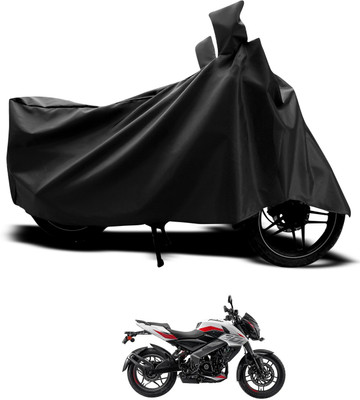 PAGORA Waterproof Two Wheeler Cover for Bajaj(Pulsar 200, Black)
