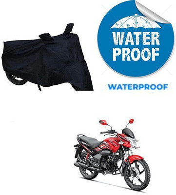 MMSSTAR Waterproof Two Wheeler Cover for Hero(Passion Xpro, Black)