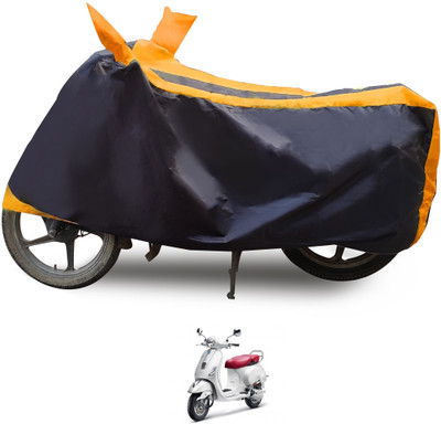 Euro Care Waterproof Two Wheeler Cover for Vespa(Elegante, Orange)